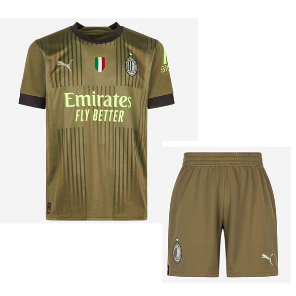 Camiseta AC Milan 3ª Niño 2022 2023